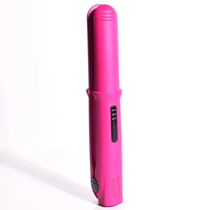 Beter Plancha de Cabello Inalámbrica GRWM Rosa
