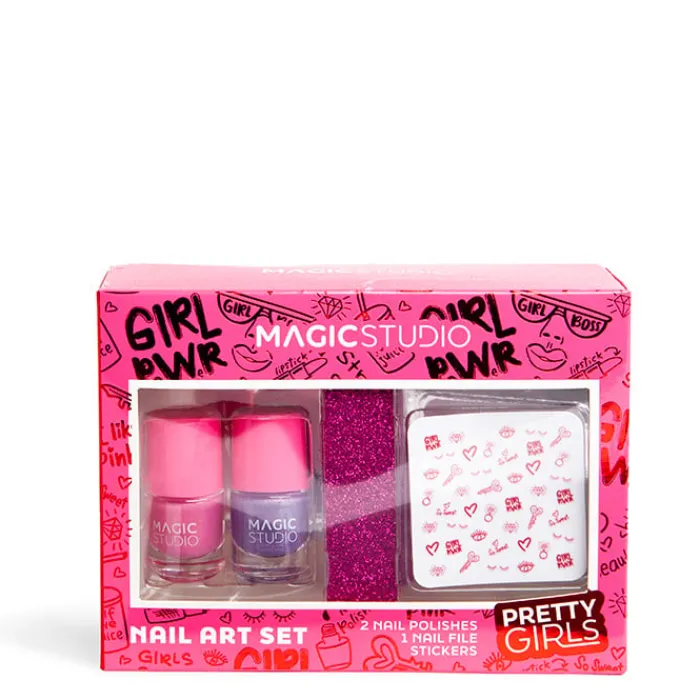 Magic Studio Pretty Girls Nail Art Set