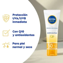 NIVEA Protección Facial Antimanchas Q10 SPF50