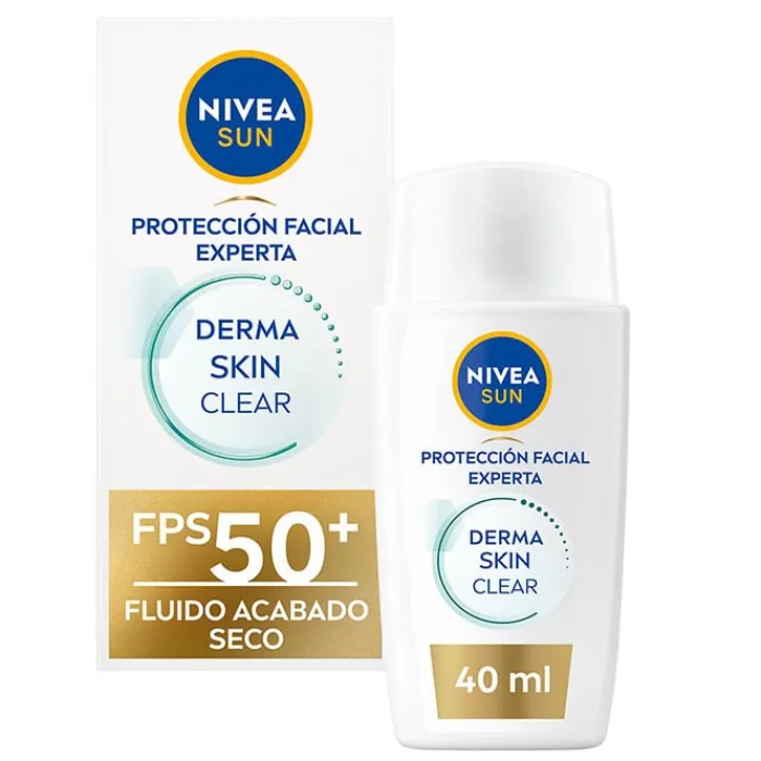 NIVEA Protección Facial Derma Skin Clear SPF50+