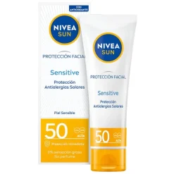 NIVEA Protección Facial Sensitive SPF50