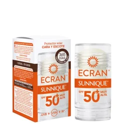 Ecran Protector Solar Cara y Escote SPF50+