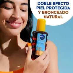 NIVEA Protege & Broncea Aceite Solar SPF30
