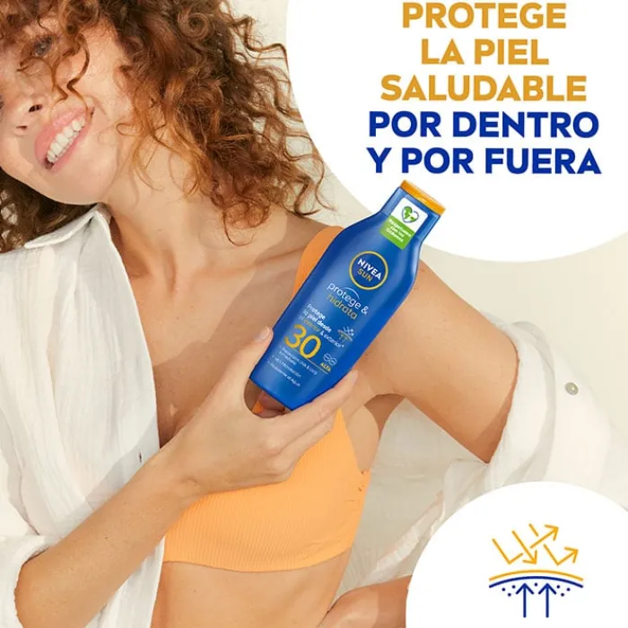 NIVEA Protege & Hidrata Loción Solar SPF30
