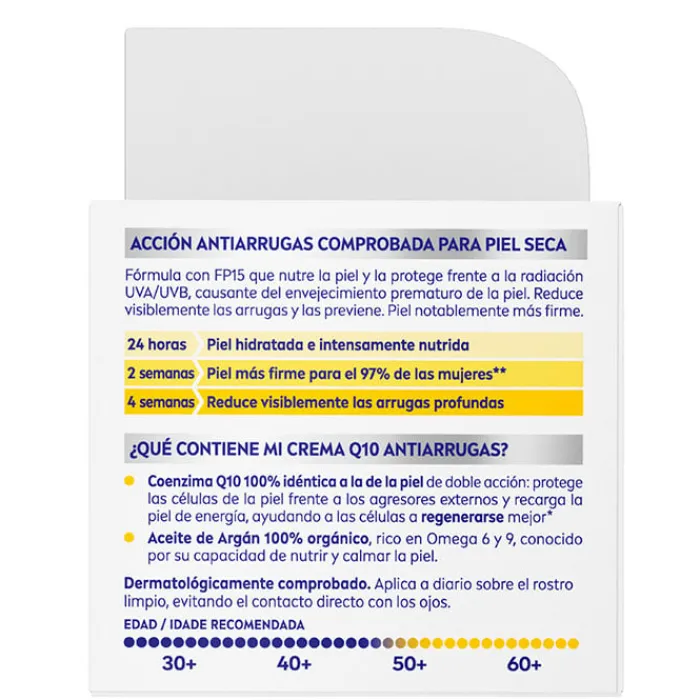 NIVEA Q10 Power Anti-Arrugas Extra-Nutritiva Crema de Día