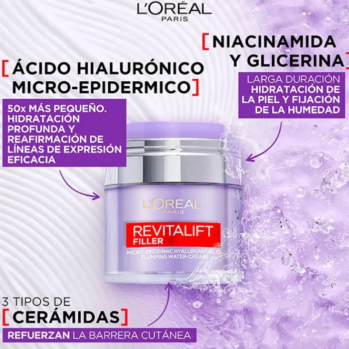 L'Oréal Revitalift Filler Gel Crema Ácido Hialurónico