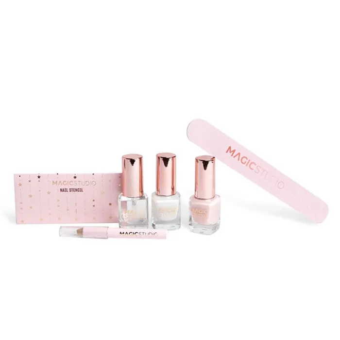Magic Studio Rose Quarz French Nails Estuche