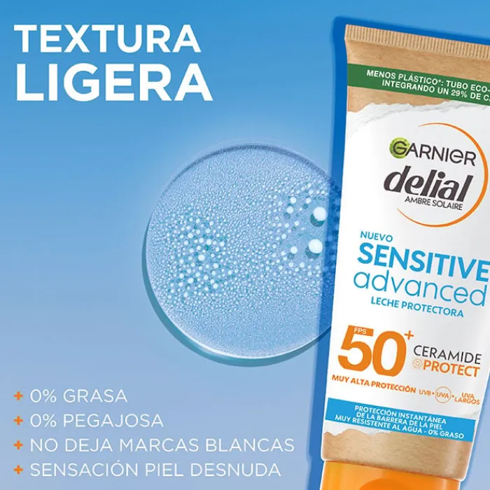 Delial Sensitive Advanced Leche Protectora SPF50+