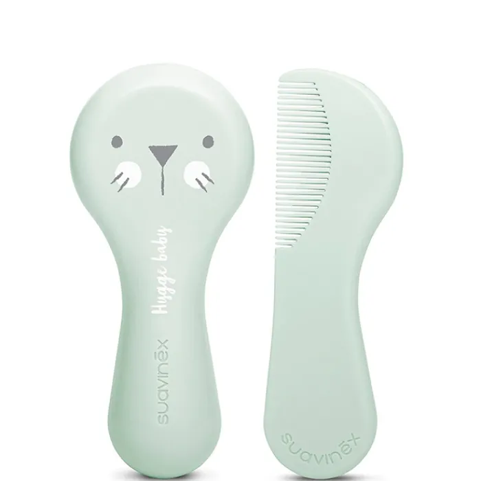 Suavinex Set Cepillo y Peine Mint