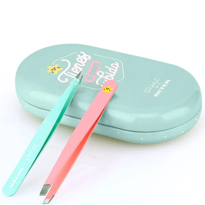 Beter Set de 2 Pinzas de Depilar Mr. Wonderful