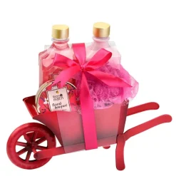 Bon Matín Set de Baño Carretilla Metálica