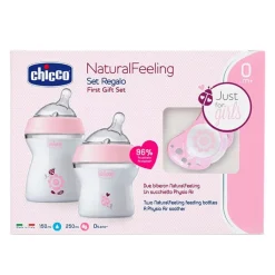 Chicco Set Regalo NaturalFeeling Rosa