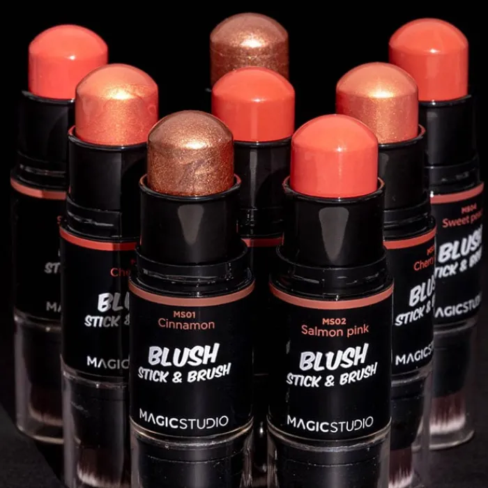 Magic Studio Shaky Blush Stick & Brush
