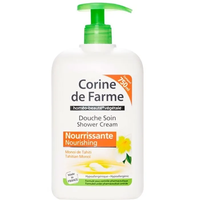 Corine de Farme Shower Cream Nourishing Tahitian Monoi
