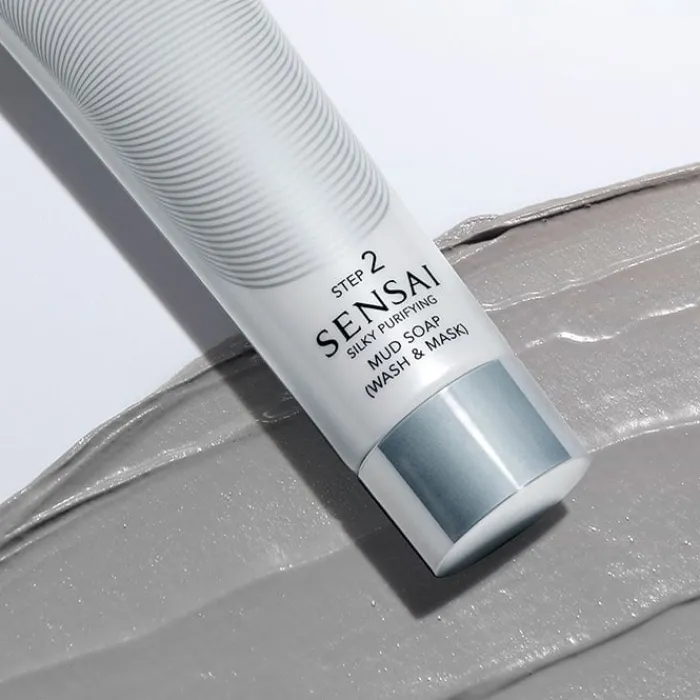 Hombre SENSAI Silky Purifying Mud Soap (Wash & Mask)