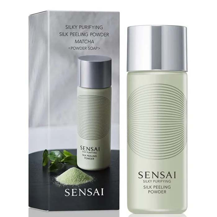 Hombre SENSAI Silky Purifying Silk Peeling Powder Matcha
