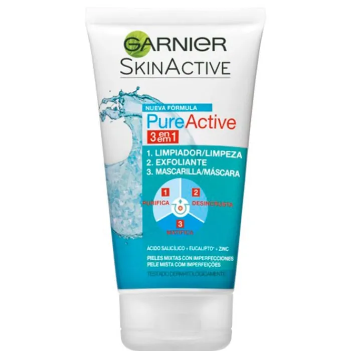 Garnier Skin Active Pure Active Gel 3 en 1