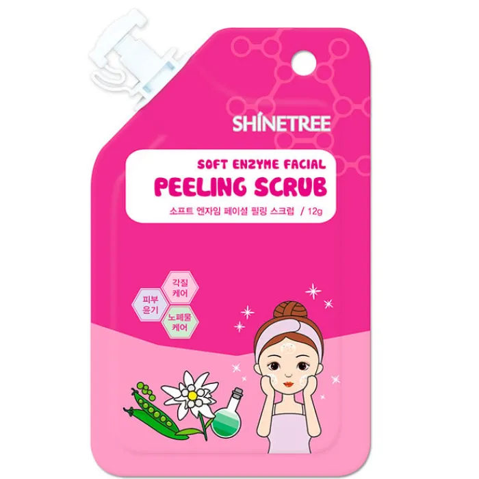 Shínetree Soft Enzyme Facial Peeling Scrub