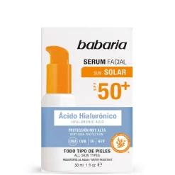 Babaria Sérum Facial Solar Hialurónico SPF50+