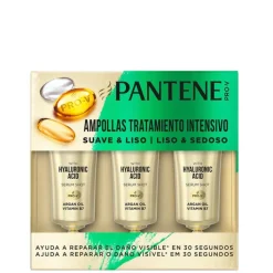 Pantene Suave y Liso Ampollas Tratamiento Intensivo