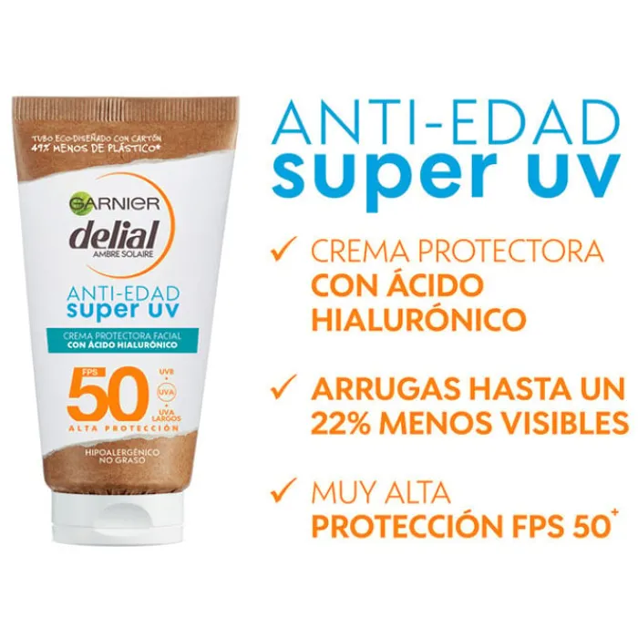 Delial Super UV Crema Facial Anti-Edad SPF50