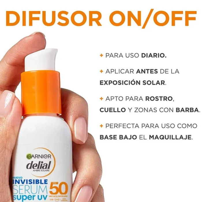 Delial Super UV Sérum Invisible Facial SPF50+