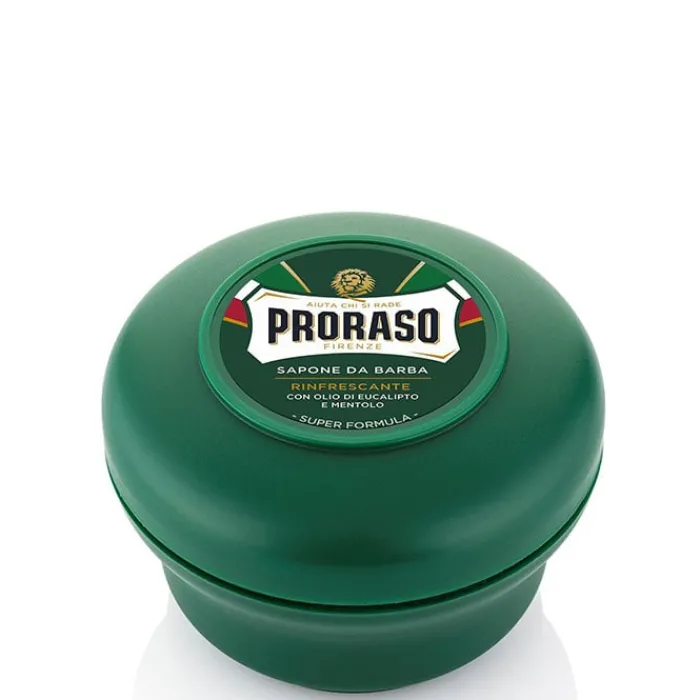 Hombre Proraso Tarro Jabón Afeitar Eucalipto y Mentol