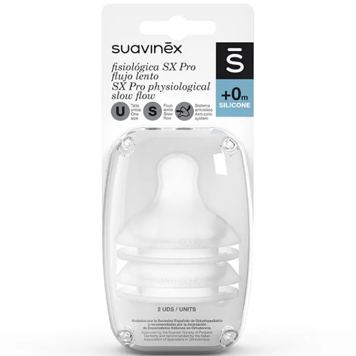 Suavinex Tetina Fisiológica SX Pro Flujo Lento