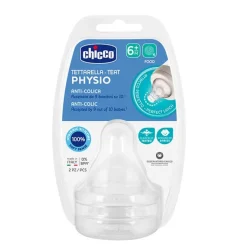 Chicco Tetina Physio Silicona 6 Meses+