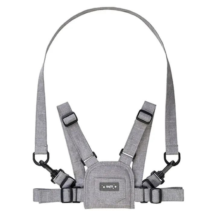 Saro Baby Tirantes 2 en 1 Primeros Pasos Gris