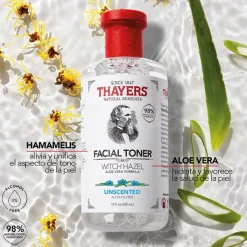 Thayers Tónico Sin Olor - Aloe Vera & Witch Hazel