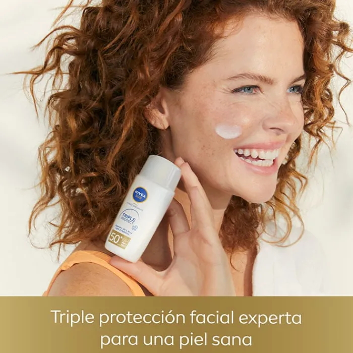 NIVEA Triple Protección Facial SPF50+