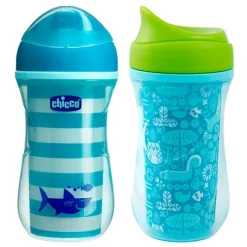 Chicco Vaso Termo Active Azul-Verde 14 Meses+