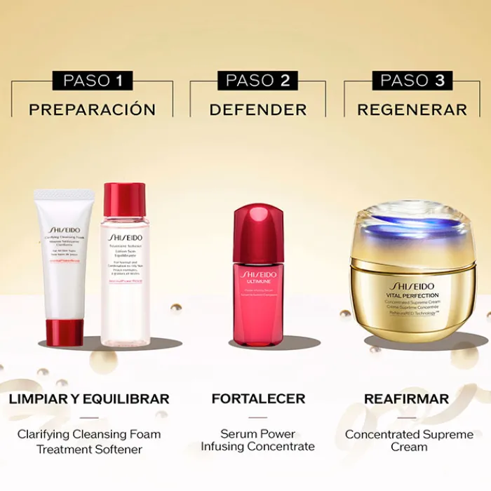 SHISEIDO Vital Perfection Concentrated Supreme Cream Estuche