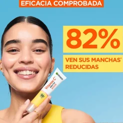 Hombre Garnier Vitamina C Fluido Antimanchas Anti-UV Glow SPF50+
