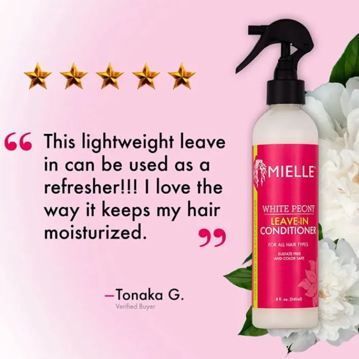 Mielle White Peony Leave-In Conditioner