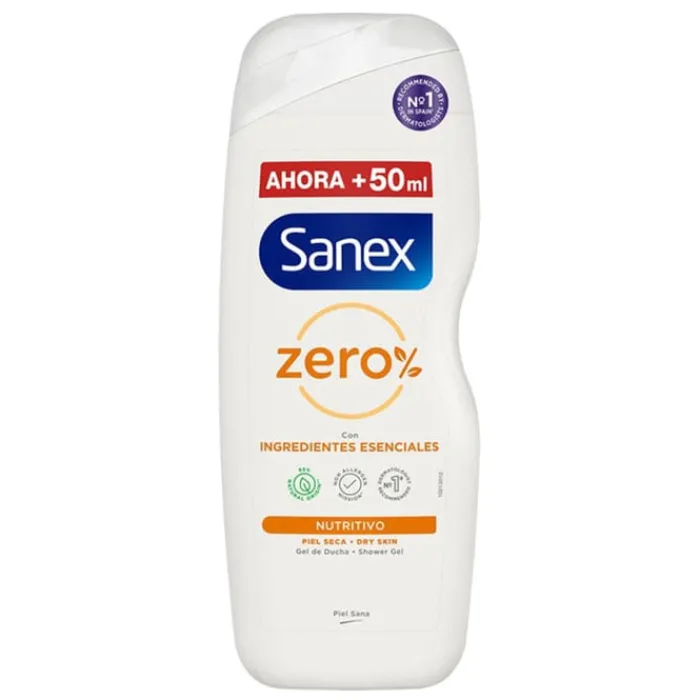 Sanex Zero% Nutritivo Gel de Ducha